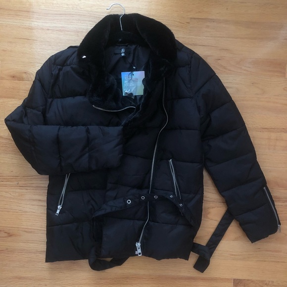 aviator padded jacket